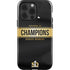 NFL Denver Broncos Super Bowl 50 Champions Black iPhone 15 Pro Impact Case